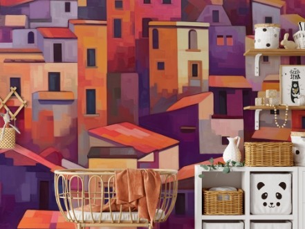 Crowded photowallpaper Wallpassion