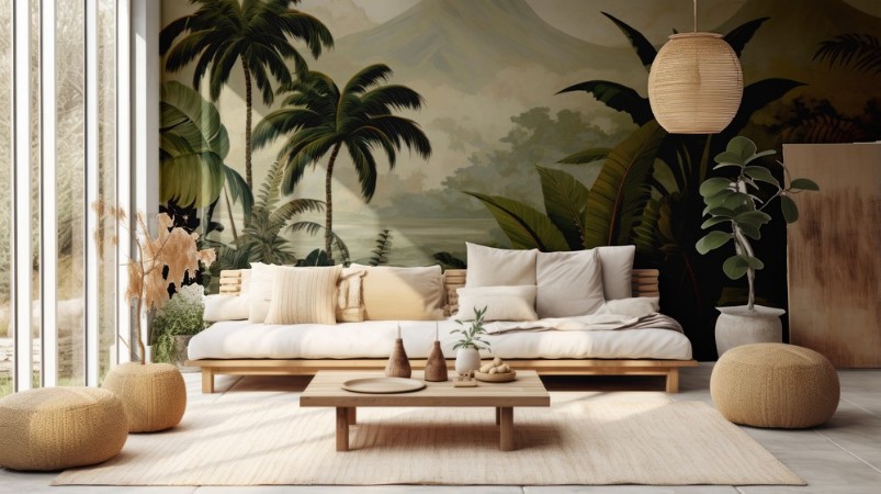 Jungle View photowallpaper Wallpassion