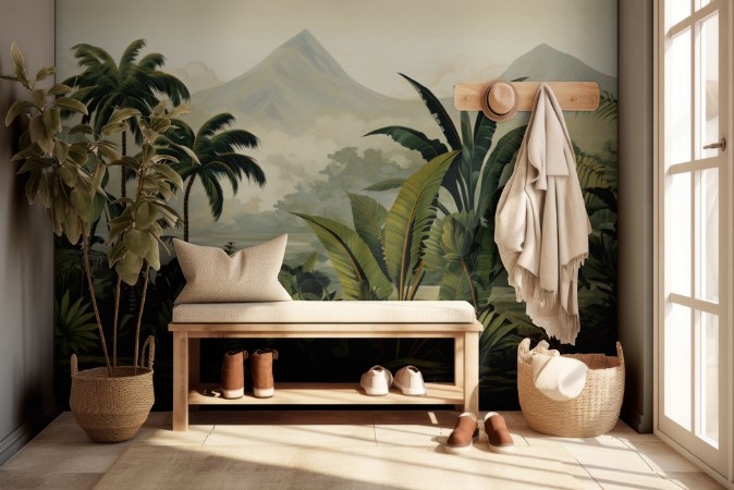 Jungle View photowallpaper Wallpassion