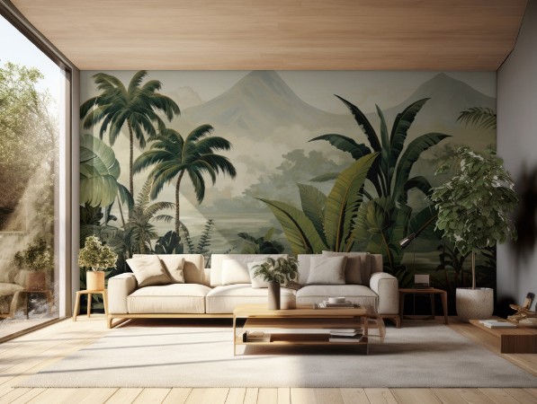 Jungle View photowallpaper Wallpassion