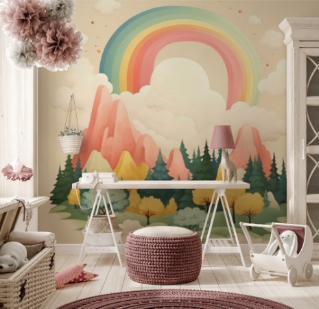 Under the Rainbow photowallpaper Wallpassion