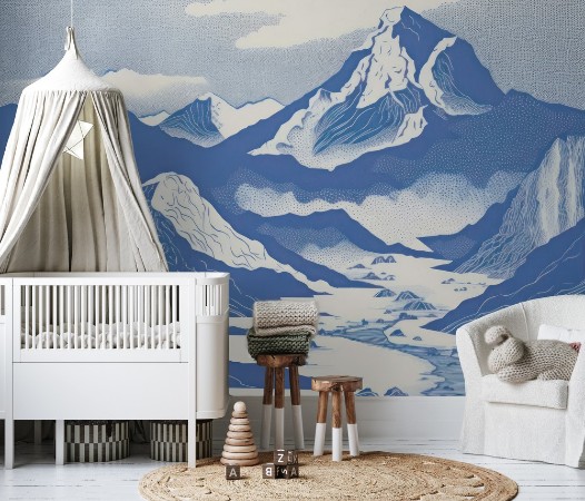 Mountain View photowallpaper Wallpassion