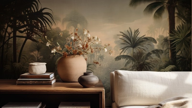 Palmtree Paradise photowallpaper Wallpassion