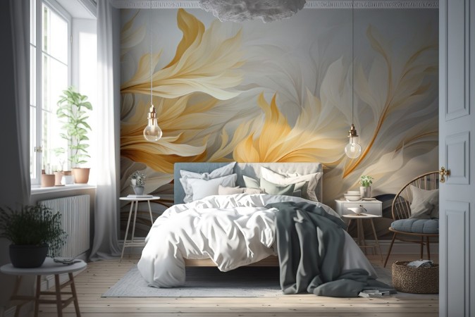 Floating photowallpaper Wallpassion