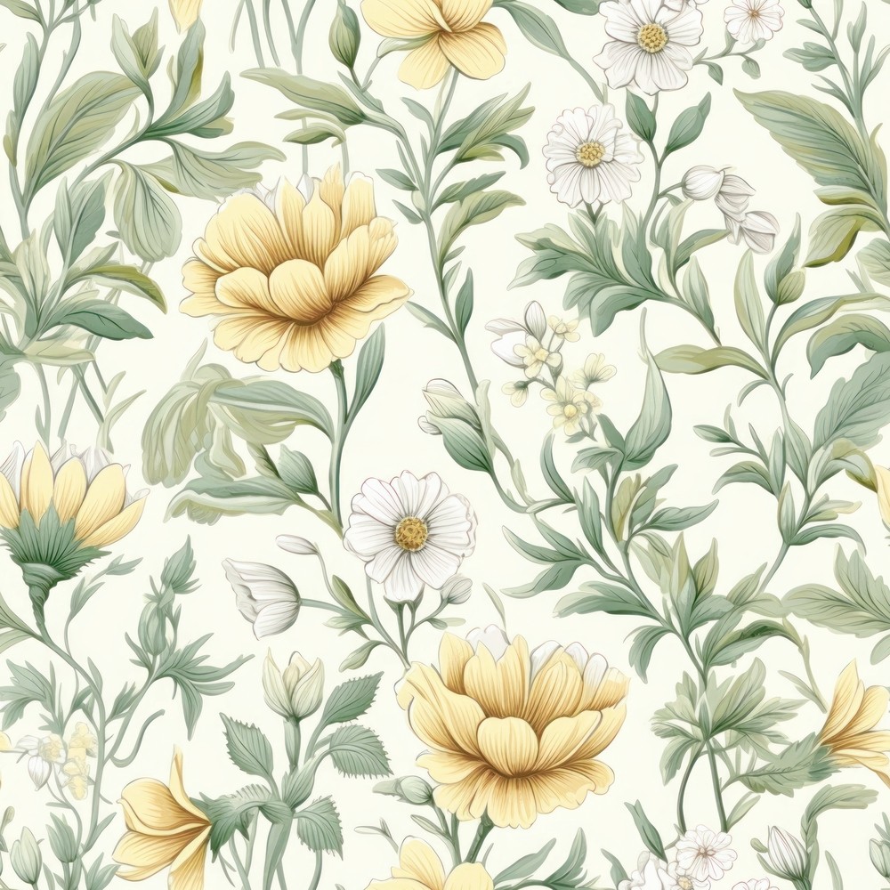 Emma Soft Yellow - 1002602-01 wallpaper Wallpassion