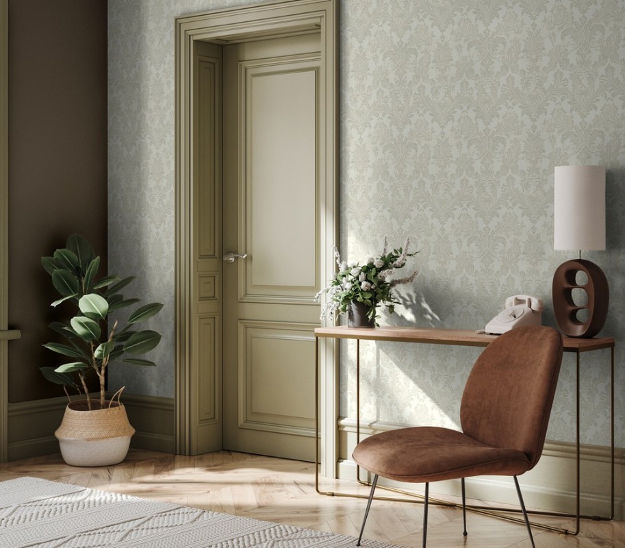 Victoria Light Green - 1003003-01 wallpaper Wallpassion