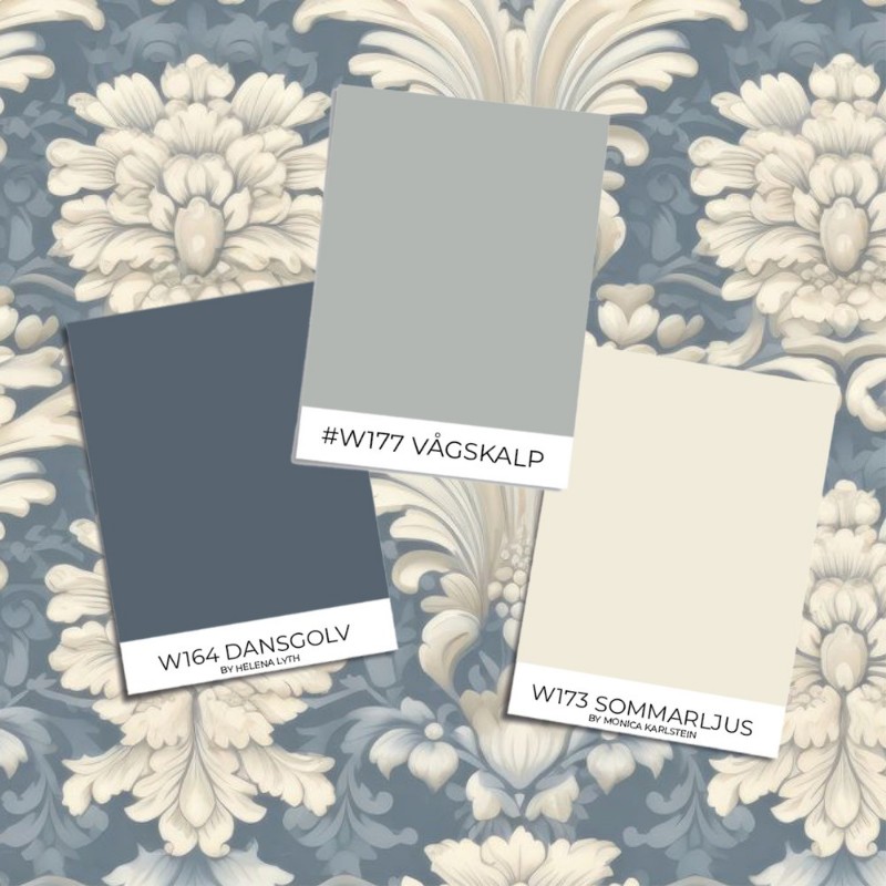 Carla Ocean Blue - 1011701-02 wallpaper Wallpassion