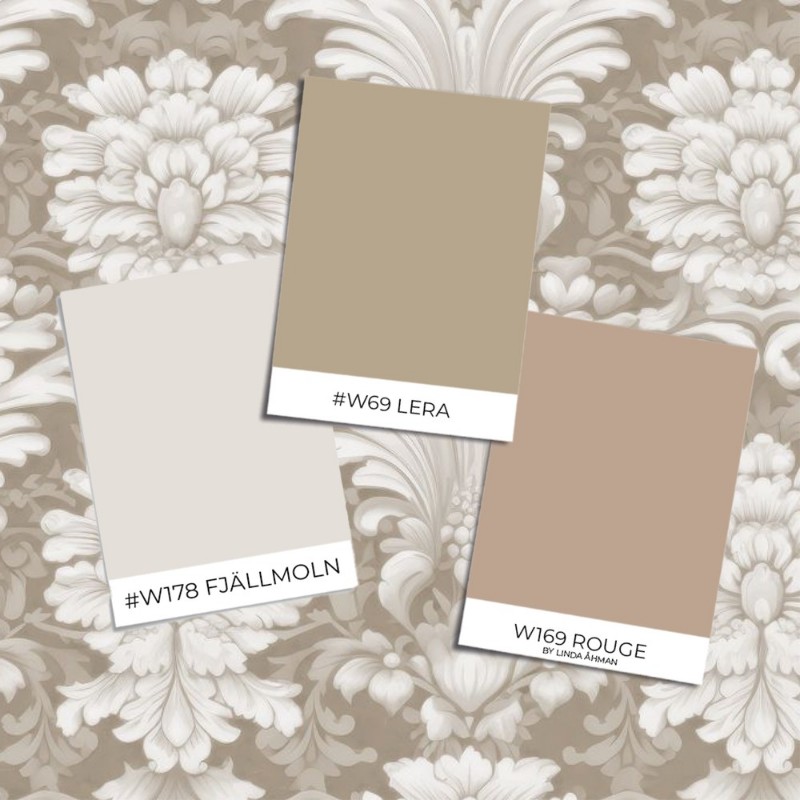 Carla Hazelnut Brown - 1011701-03 wallpaper Wallpassion