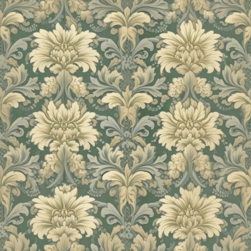 Leonora Dark Green - 1011703-01 wallpaper Wallpassion