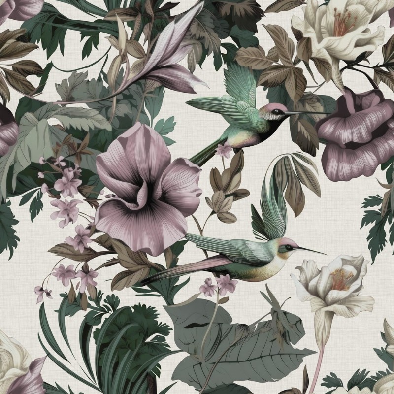 Iris Soft Pink - 1015202-02 wallpaper Wallpassion