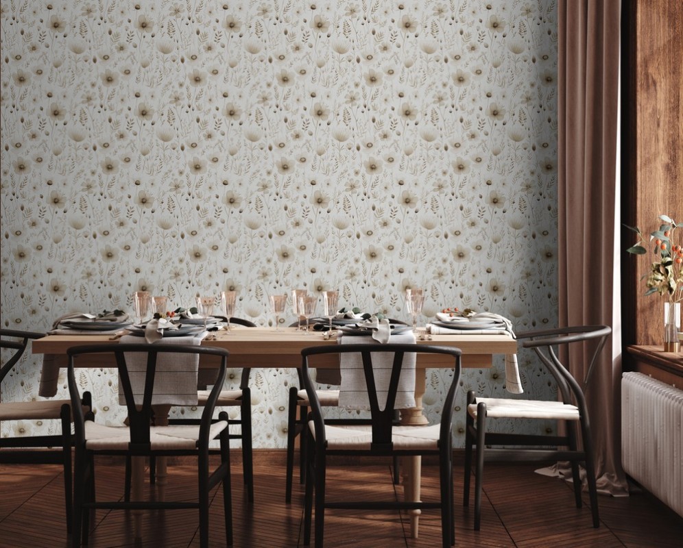 Fanny Hazelnut Brown - 1018402-01 wallpaper Wallpassion