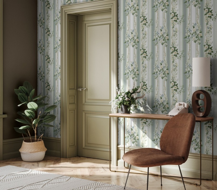 Julie Soft Green - 1019402-01 wallpaper Wallpassion
