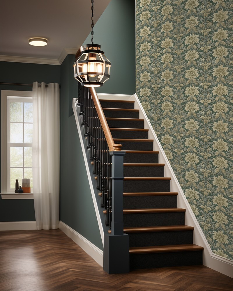 Leonora Dark Green - 1011703-01 wallpaper Wallpassion