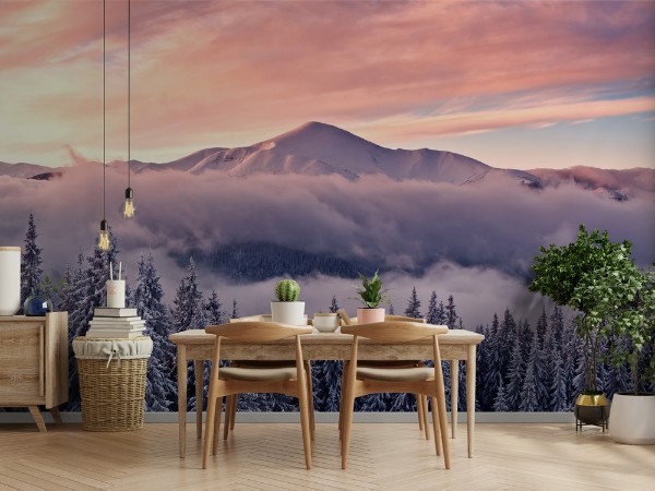 Mountain photowallpaper Scandiwall