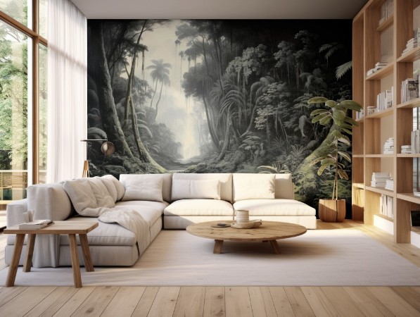 Dense Jungle photowallpaper Wallpassion