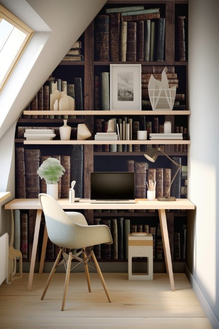 Ancient books photowallpaper Scandiwall