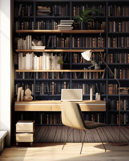 3d illustration photowallpaper Scandiwall