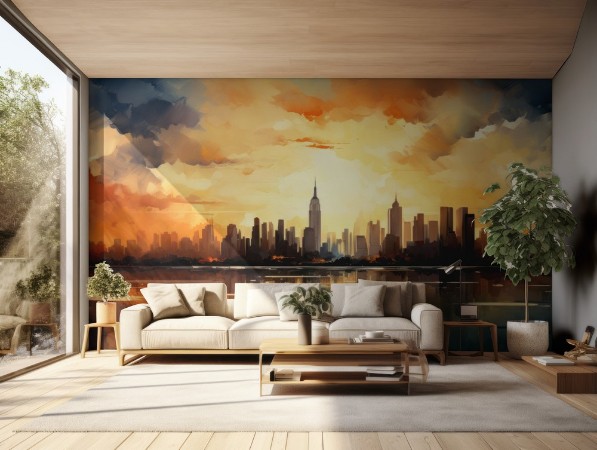 Skyline photowallpaper Wallpassion