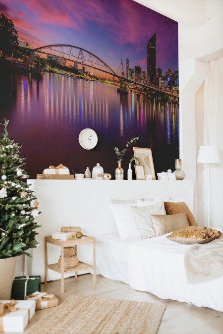 Brisbane Bris Vegas photowallpaper Scandiwall