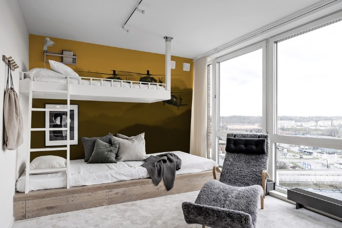 Helicopter Attack photowallpaper Scandiwall