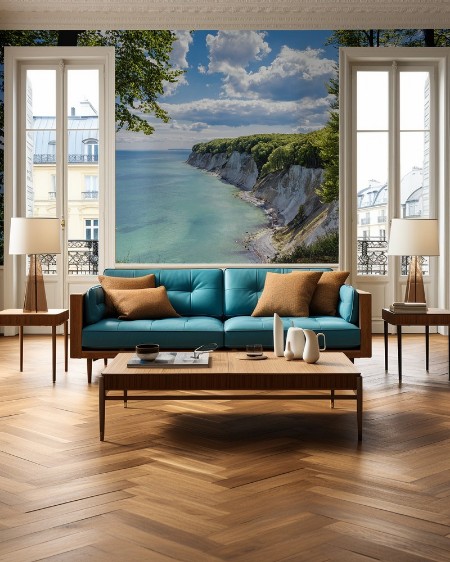 Kreidefelsen photowallpaper Scandiwall