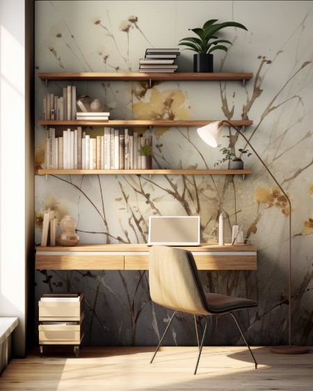 Autumn Flowers photowallpaper Wallpassion