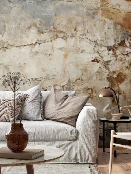 Torn Concrete photowallpaper Wallpassion