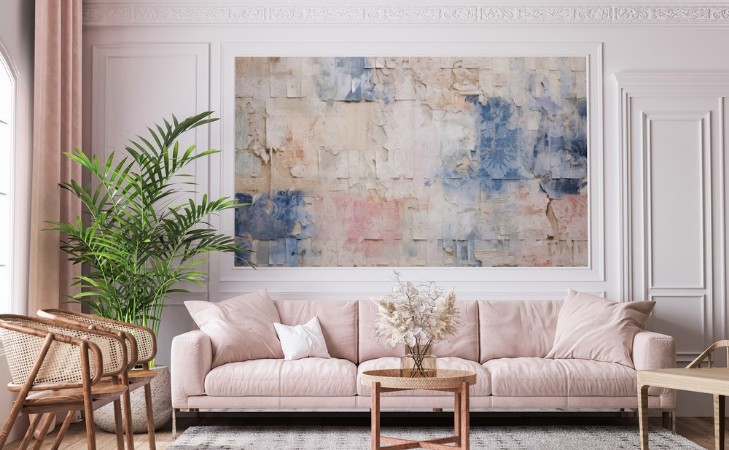 Shabby Chic Wall photowallpaper Wallpassion