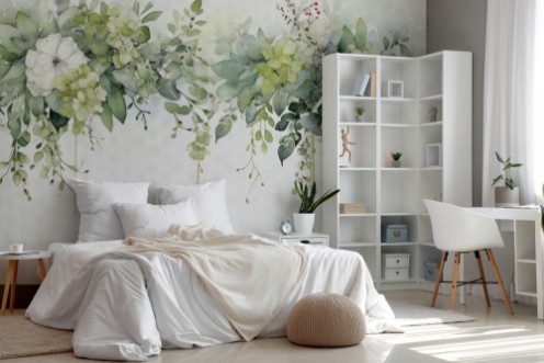 Floral Ceiling photowallpaper Wallpassion