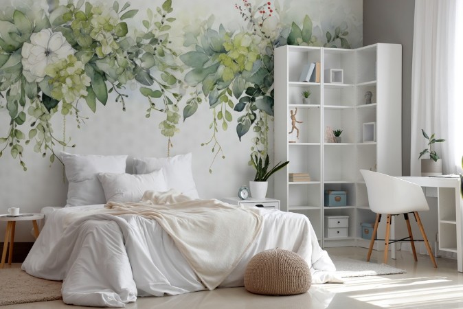 Floral Ceiling photowallpaper Wallpassion