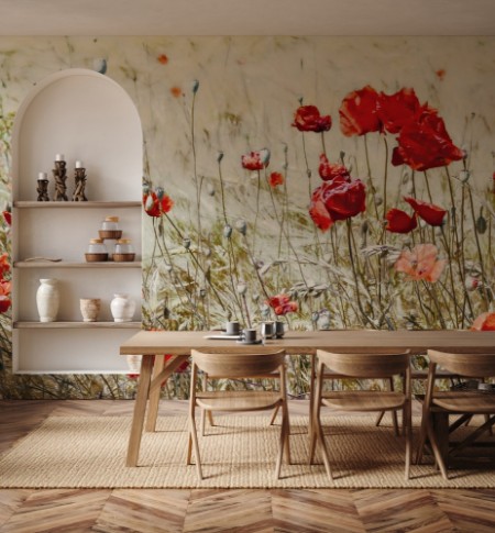 Fighting the Heat photowallpaper Scandiwall