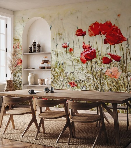 Fighting the Heat photowallpaper Scandiwall