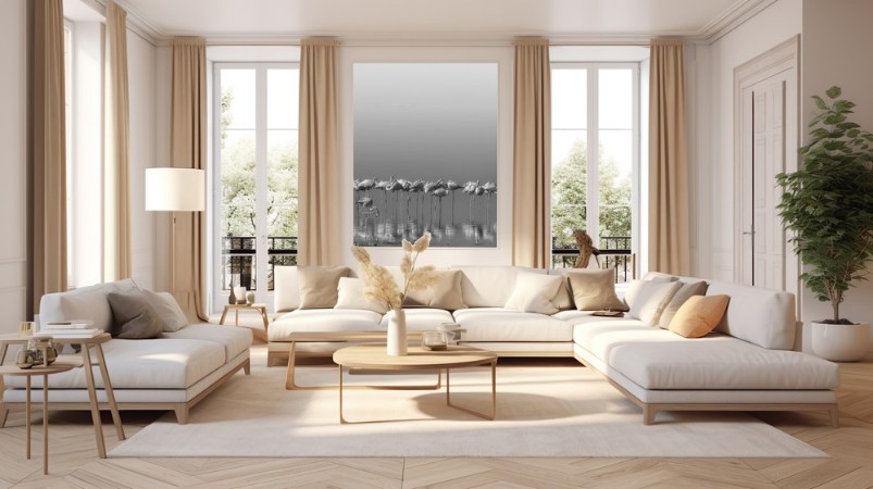 Comrades at cleaning time photowallpaper Scandiwall