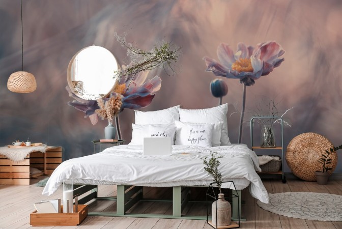 With Love photowallpaper Scandiwall