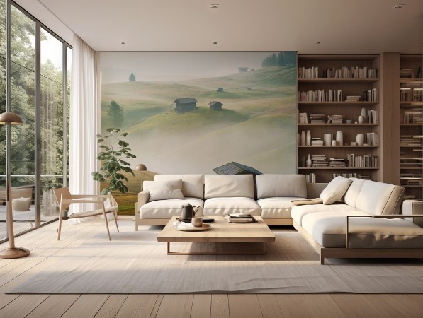 Seiseralm photowallpaper Scandiwall