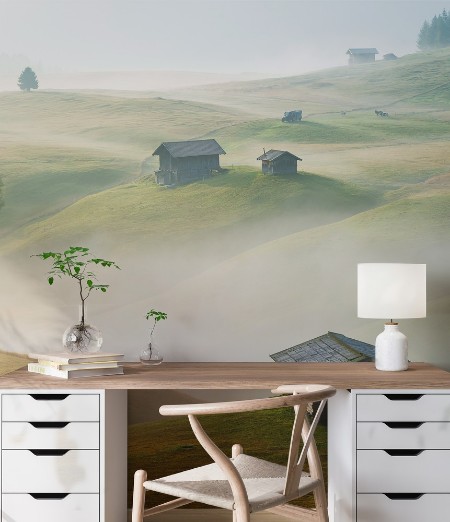 Seiseralm photowallpaper Scandiwall