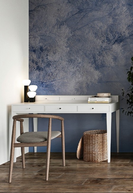 Swan lake photowallpaper Scandiwall