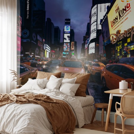 Evening rush photowallpaper Scandiwall