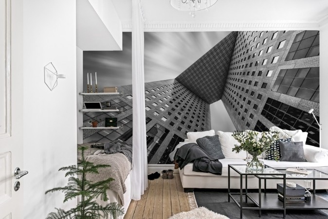 Up there photowallpaper Scandiwall