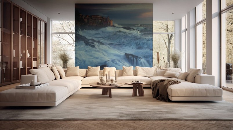 Poseidon Awakens photowallpaper Scandiwall