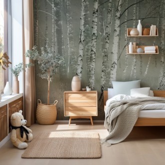 Morning silence photowallpaper Scandiwall