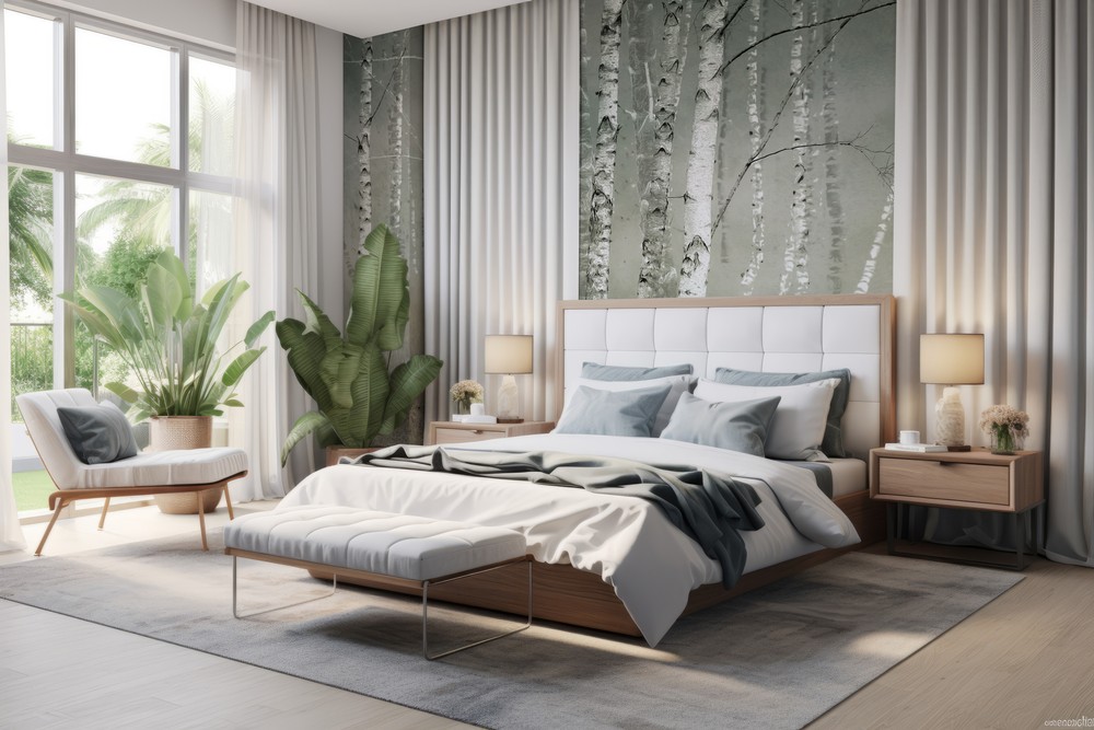 Morning silence photowallpaper Scandiwall