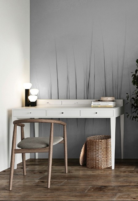 Wintry scenery in Yellowstone photowallpaper Scandiwall