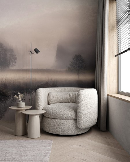 Mystic morning II photowallpaper Scandiwall