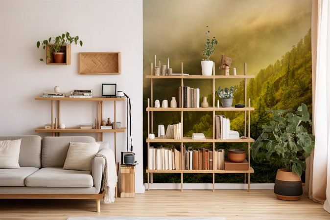 Lothlorien Forest photowallpaper Scandiwall