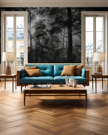 Primary forest photowallpaper Scandiwall