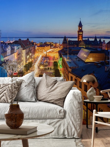 Helsingborg photowallpaper Scandiwall