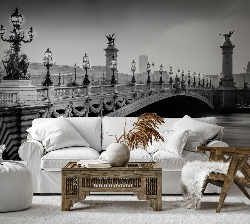 Alexander III Bridge photowallpaper Scandiwall