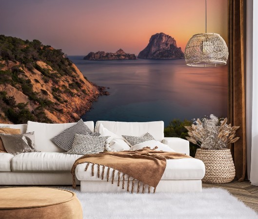 Ibiza photowallpaper Scandiwall