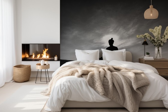 Yoga Time photowallpaper Scandiwall